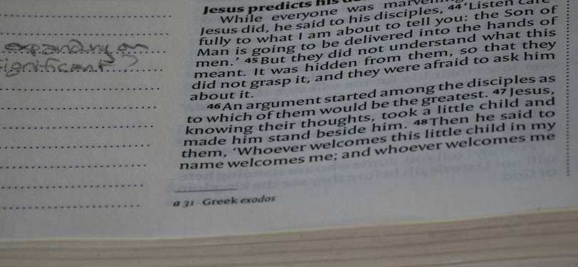 Example of editing to fix common grammar mistakes in writing